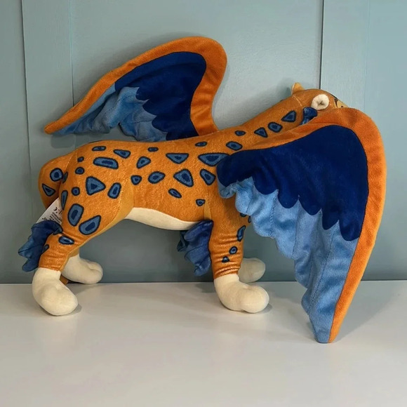 Disney Store Elena Avalor Skylar Jaquin Plush Flying Winged Jaguar. Size 15" - Picture 9 of 14